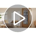 Over the Door Organizer Grey 5-Shelf Hanging Storage Pocket