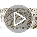 Gold Script Letter Wall Decals - Peel and Stick Alphabet Set for Decor