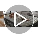 Queen Air Mattress with Rechargeable Pump - 18" Raised Inflatable Air Bed