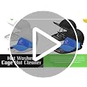 Hat Washer Cage and Mesh Bag Set for Baseball Caps - 4 Pack