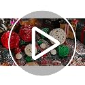 SANNIX Christmas Wicker Rattan Balls Set 16pcs - Holiday Decor & Ornaments
