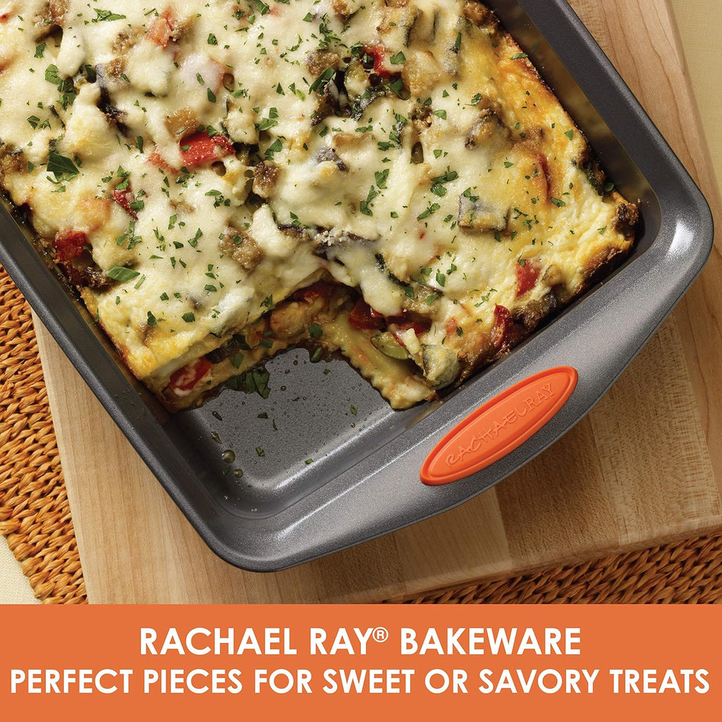 Rachael Ray Yum-O Nonstick Cake Pan - Perfect for Baking | 9" x 13" Size