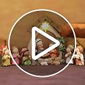 12-Piece Lighted Nativity Set - Small Resin Christmas Tabletop Scene