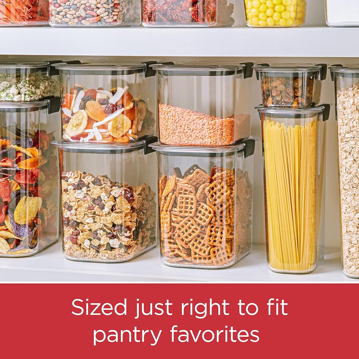 Rubbermaid Brilliance Food Storage Containers - BPA-Free, Airtight, Clear | Set of 4 (8 Pieces)