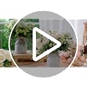 Domensi 12 Pcs Farmhouse Metal Flower Vase, White – 5.12x3.74x3.27in, Waterproof Zinc Coated Milk Cans