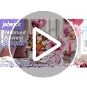 Preserved Pink Rose Bouquet in Gift Box - Long-Lasting Forever Flowers