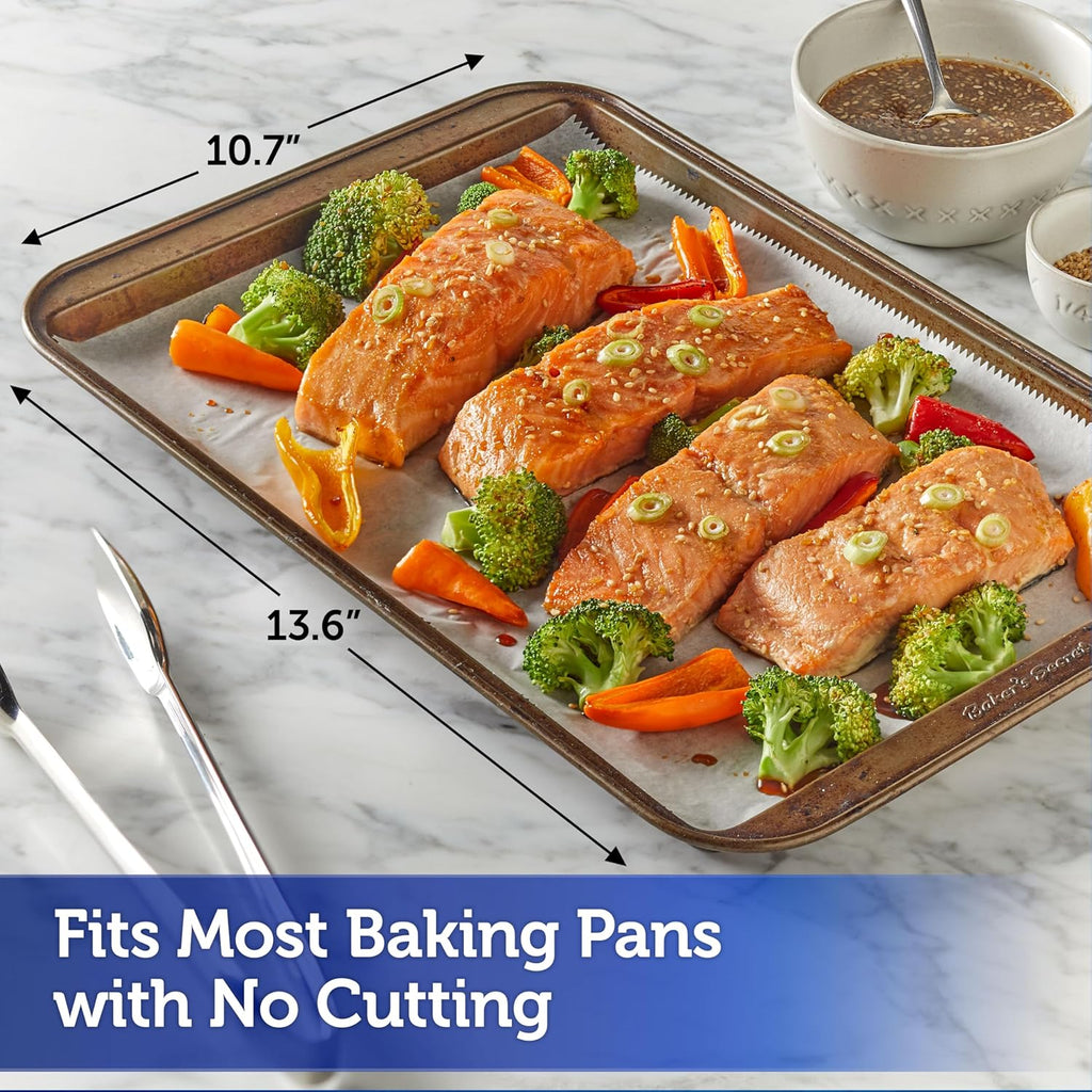 Reynolds Kitchens Pop-Up Parchment Paper Sheets - 10.7x13.75 Inch, 120 Sheets | Convenient Baking Solution