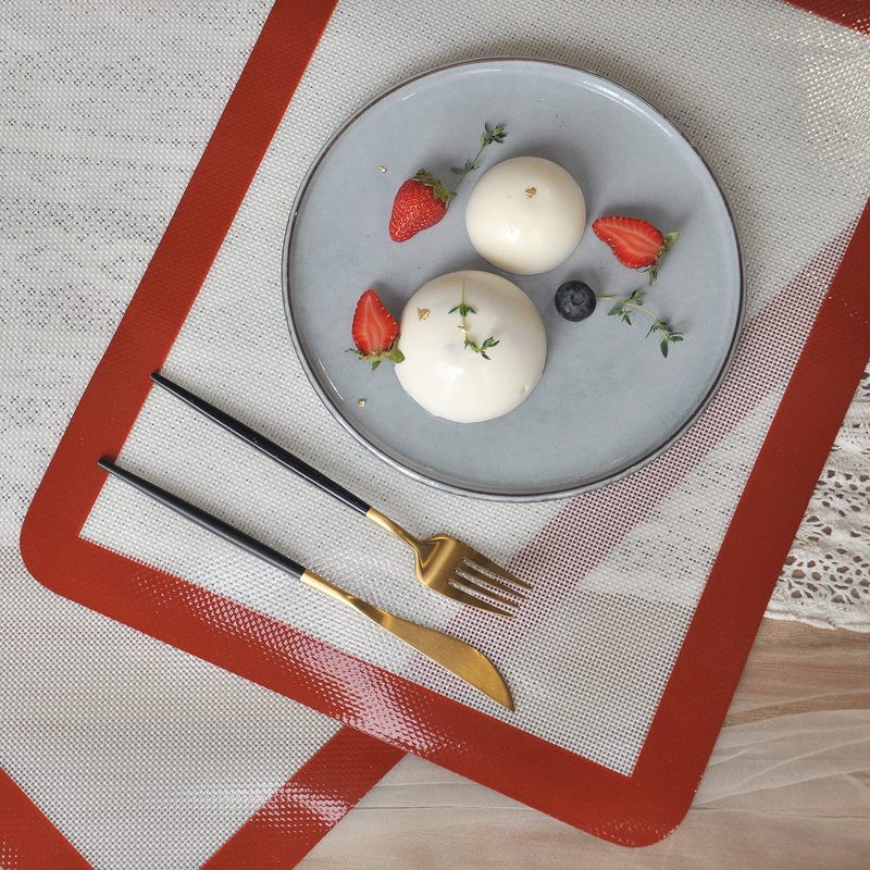 proMCRjex Silicone Baking Mats Half Sheet/Full Sheet Non-Stick Cookie Sheet for Baking Silicon Baking Mat Set (12” x 16” & 16” x 24” Pack of 2)