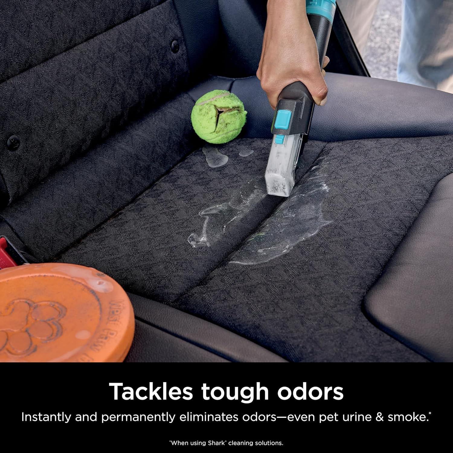 Shark StainStriker HairPro Portable Carpet Cleaner - Self-Cleaning with Pet Hair Tools & Solution | Copper, 4 Tools