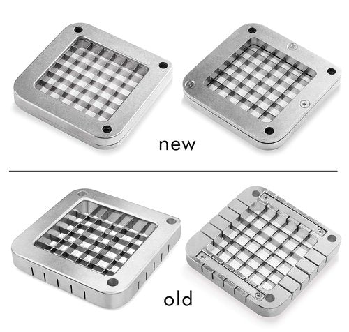 New Star Foodservice 37418 French Fry Cutter Replacement Blade, 1/2", Metallic (COMPATIBLE WITH TABLE MOUNTED FRENCH FRY CUTTER ONLY) Silver