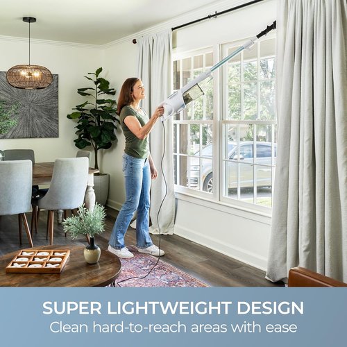 Kenmore CS2015 Corded Stick Vacuum - Powerful 2-Motor Suction, Hair Eliminator Nozzle & LED Headlight