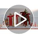 Elegant 8-Piece Christmas Wreath Bows Set – Velvet & Polyester, 13.8-17.7 in, Suncalla