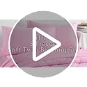 5-Piece Twin Bed in a Bag Comforter and Sheet Set, Soft Brushed Microfiber