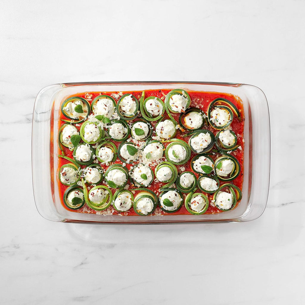 OXO Good Grips 3 Qt Glass Baking Dish - Durable, Oven Safe, Perfect for Casseroles & More