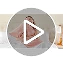 BEDELITE Satin Pillowcases Queen Size 20x30 Dark Grey Set of 2