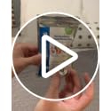 Clear Magnetic Duvet Clips with Removal Key - 8 Pack Comforter Pins