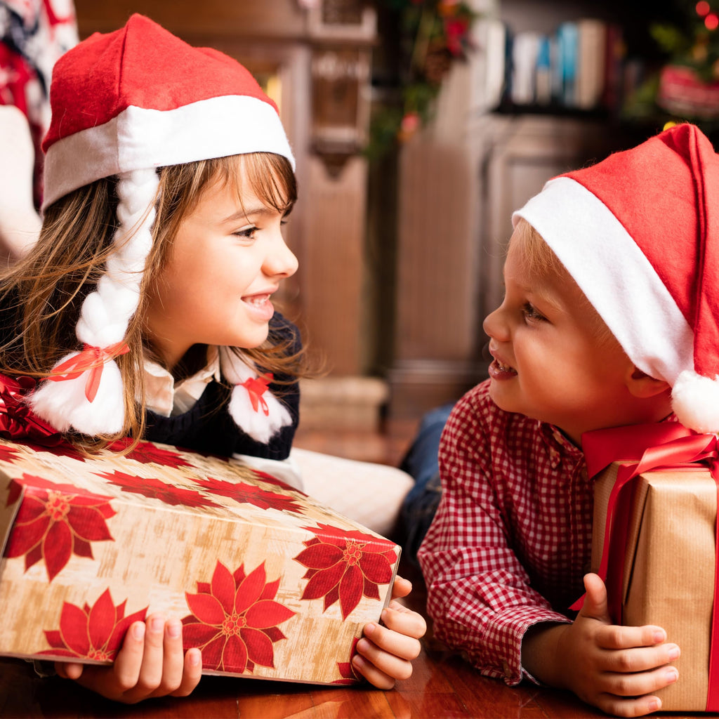SORANGEUN 48pcs Santa Hats, Bulk Santa Hats for Little one, Red Classic Christmas Caps, Gorros De Navidad