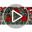 3-Piece Lighted Christmas Teardrop Swags, 17.7-Inch Artificial Pinecone Garland