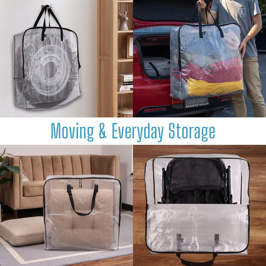 VENO Wrapping Paper Storage Bag - 5 Pack for Christmas Wreaths | Durable & Versatile Design