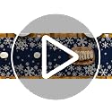 Artoid Mode Snowflake Winter Table Runner 13 x 72 Inch Blue Home Decor