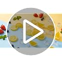 42 Pcs Artificial Lemon Slice and Ice Cube Decor Set