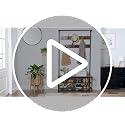 Industrial Hall Tree with Bench, 9 Hooks and 2 Shoe Storage Shelves