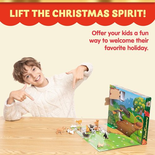 JOYIN Christmas Advent Calendar 2025 - 24-Day Countdown for Kids & Pets | Perfect Holiday Gift