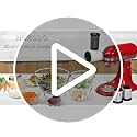 Slicer and Shredder Attachment for Stand Mixers with 3 Stainless Blades