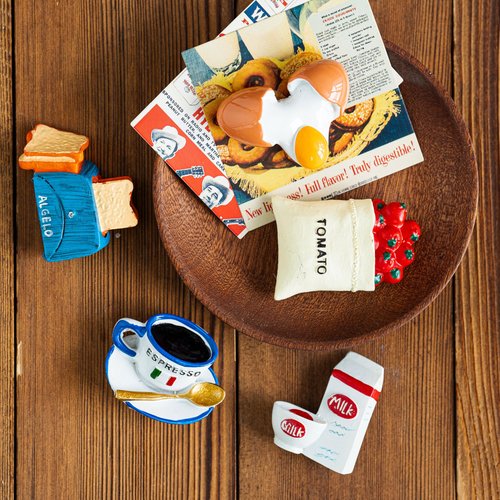 10PCS Refrigerator Food Magnets, 3D Resin Simulation Food Refrigerator Magnets, Cute whiteboard Magnets. Suitable for Kitchens and Offices