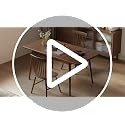Solid Wood Extendable Dining Table, 47.2 to 63 Inch Expandable Kitchen Table