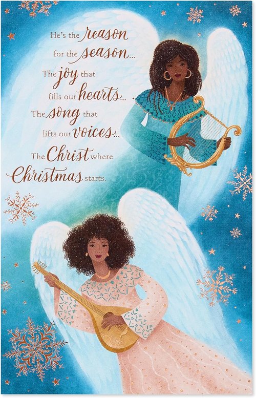 American Greetings Christmas Card - Reasons to Rejoice | Festive Design for Holiday Cheer