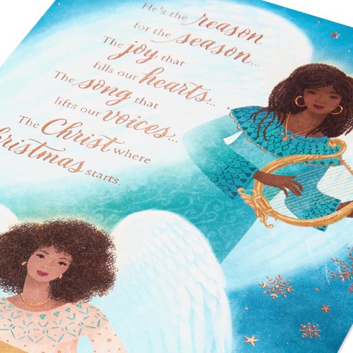 American Greetings Christmas Card - Reasons to Rejoice | Festive Design for Holiday Cheer