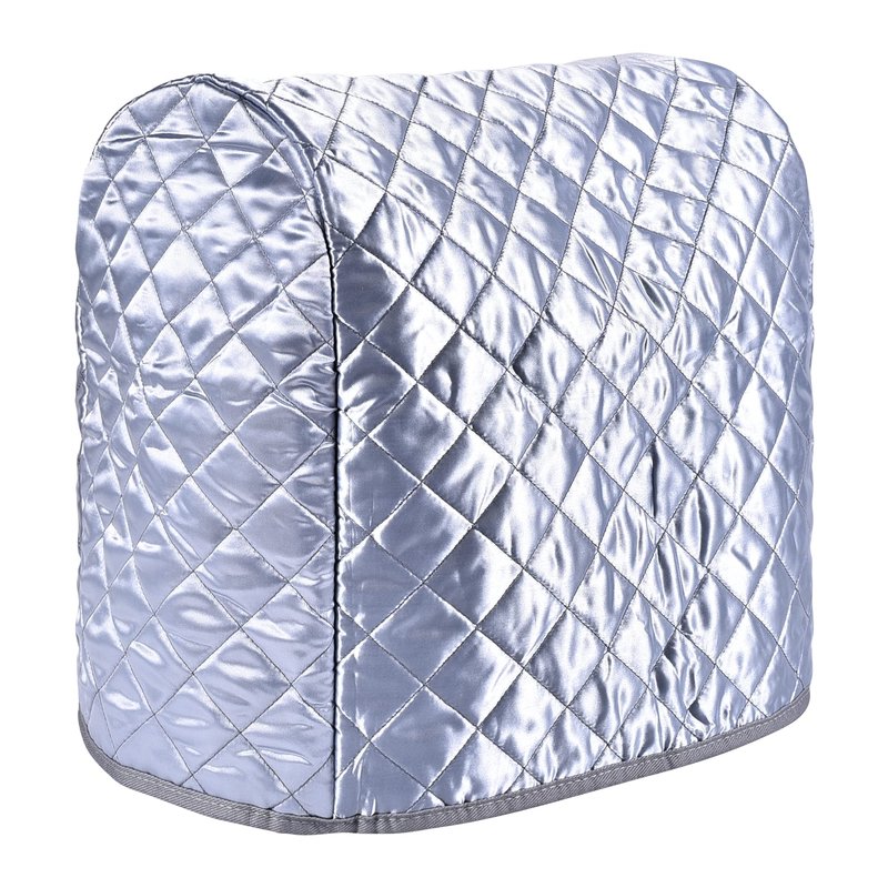 Stand Mixer Cover compatible with Kitchenaid Mixer, Fits All Tilt Head & Bowl Lift Models,Pure Cottot,Fine, Soft, Not Easy to Fade, Not Easy To Pilling (Grey, Fits for 6-8 Quart)