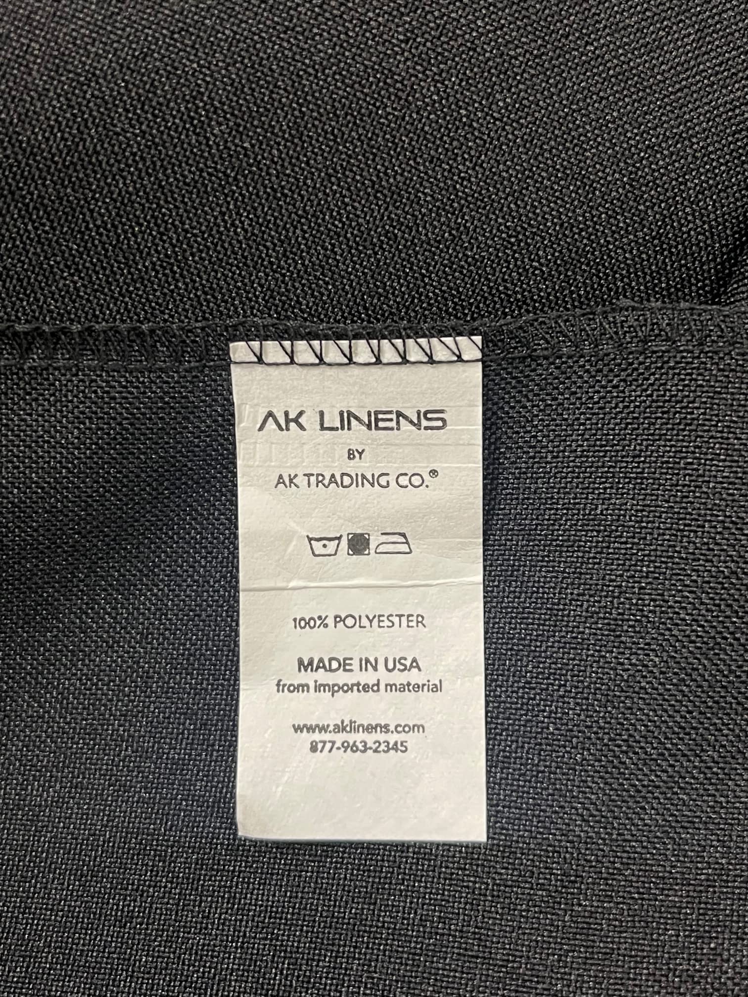 AK TRADING CO. 60 x 102-Inch Rectangular Polyester Tablecloth - Made in USA - Wrinkle-Resistant, Flame Retardant, Durable Party Table Cover, Banquet Tablecloth, Wedding Table Cover - Light Blue