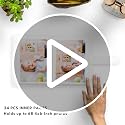 68-Pocket 4x6 Photo Album, Portable Vegan Leather Mini Photo Book