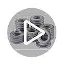 32-Pack Curtain Grommets 1.6-Inch Inner Diameter, Low-Noise Eyelet Rings