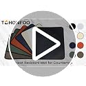 Heat Resistant Countertop Mat for Air Fryer - 20x16 in, Fireproof Slider