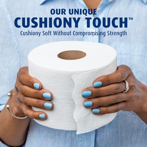 Charmin Ultra Soft Toilet Paper - Cushiony Touch, 2-Ply, 18 Family Mega Rolls (90 Regular Rolls) - White