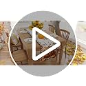 Jiudungs Fall Table Runner 13x72 Inches Autumn Thanksgiving Home Decor - Black, White, Orange