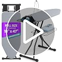 Extra Wide Ironing Board, 18x47 Inch Heavy Duty Foldable Ironing Station