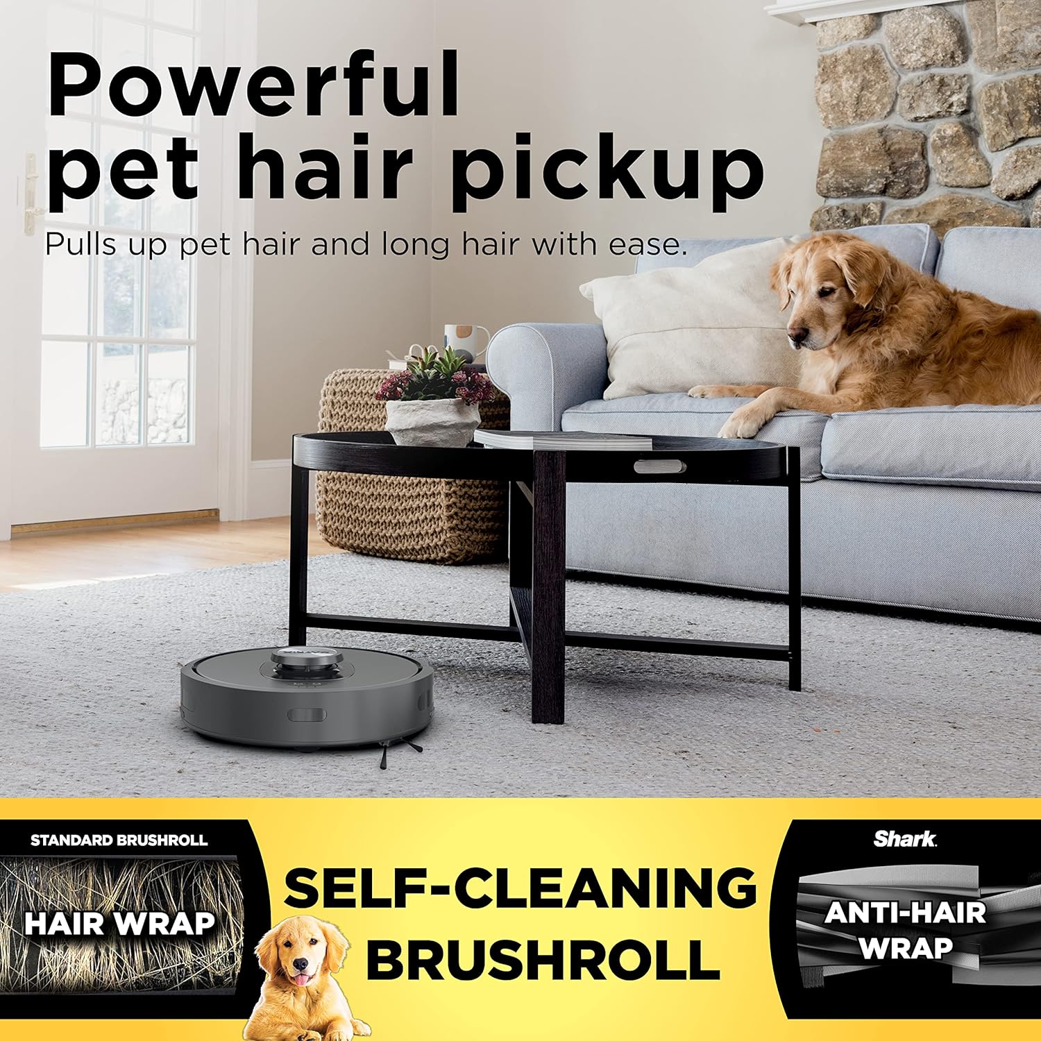 Shark R-RV2310AE Matrix Self-Empty Robot Vacuum - 45-Day Capacity for Carpets & Hard Floors | Certified Refurbished