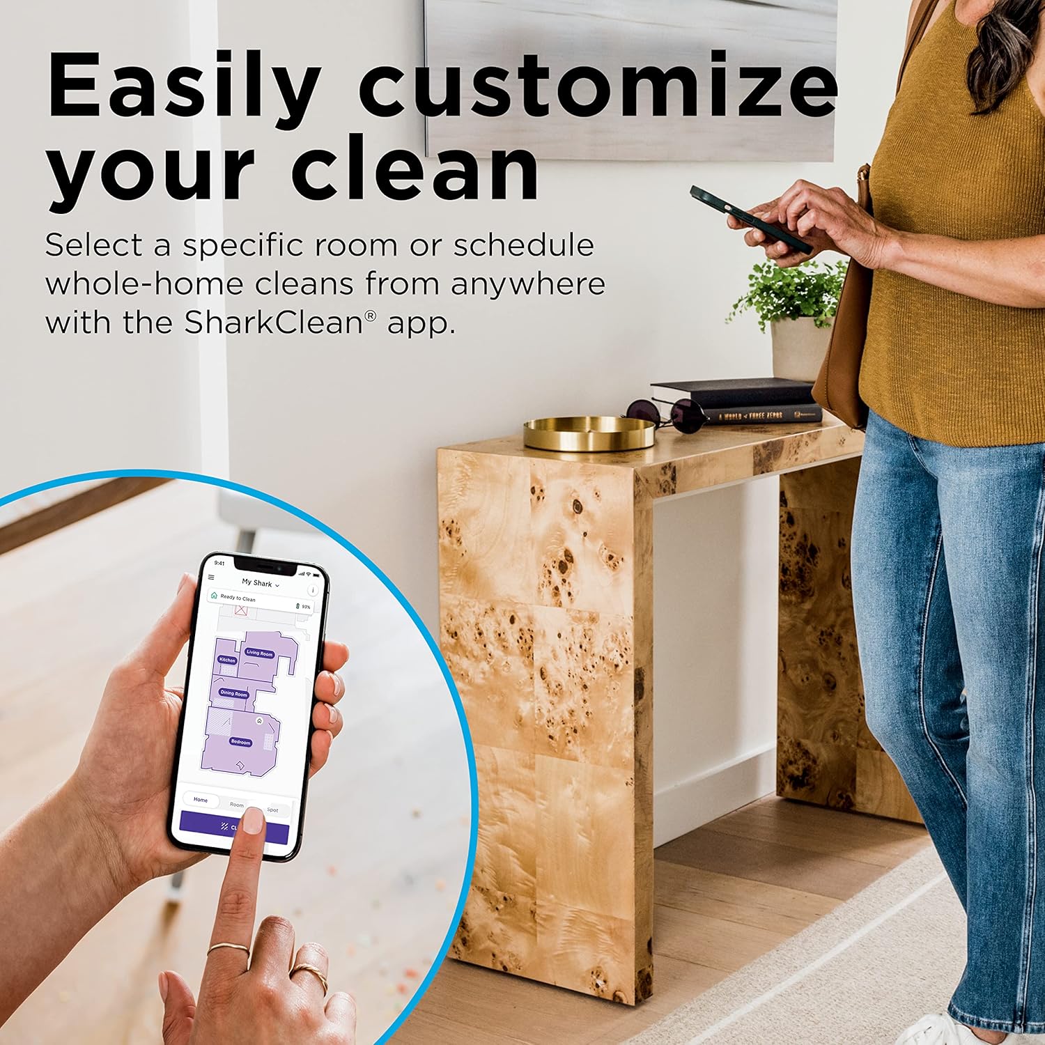 Shark R-RV2310AE Matrix Self-Empty Robot Vacuum - 45-Day Capacity for Carpets & Hard Floors | Certified Refurbished