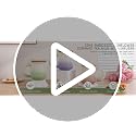 ZENS 12oz Purple Tea Mug with Infuser & Wooden Lid – Handcrafted Ceramic, Oolong & Loose Leaf Compatible
