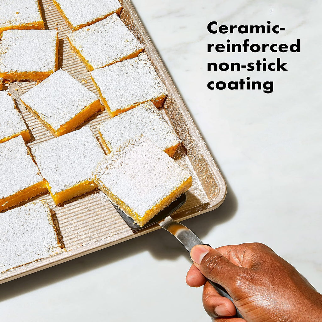 OXO Good Grips Non-Stick Pro Baking Sheet - 13 x 18 Inch for Perfectly Even Baking