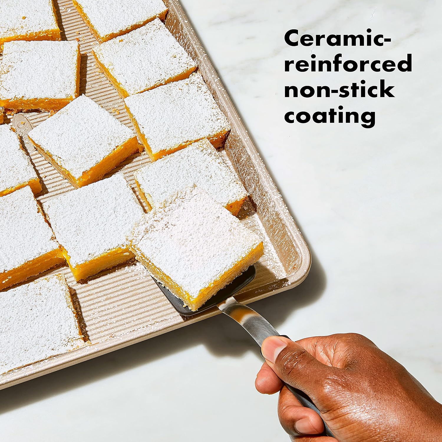 OXO Good Grips Non-Stick Pro Baking Sheet - 13 x 18 Inch for Perfectly Even Baking