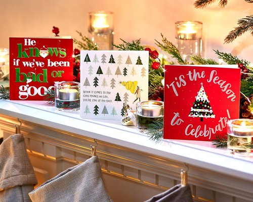 American Greetings Christmas & New Year's Card - Celebrate the Season in Style
