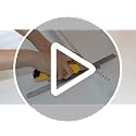 6 Pack Temporary Pleated Paper Shades | Cut to Size, Adhesive, No Tools