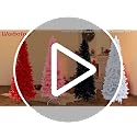 Wabolay 7ft Black Pencil Slim Artificial Christmas Tree - Unlit Narrow Xmas Tree