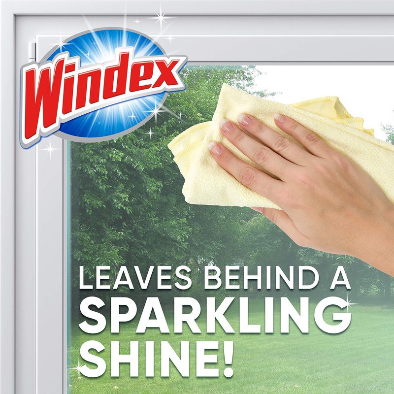 SC Johnson Professional Windex Foaming Glass Cleaner, Fresh, 20 oz Aerosol Spray, 6/Carton (333813)