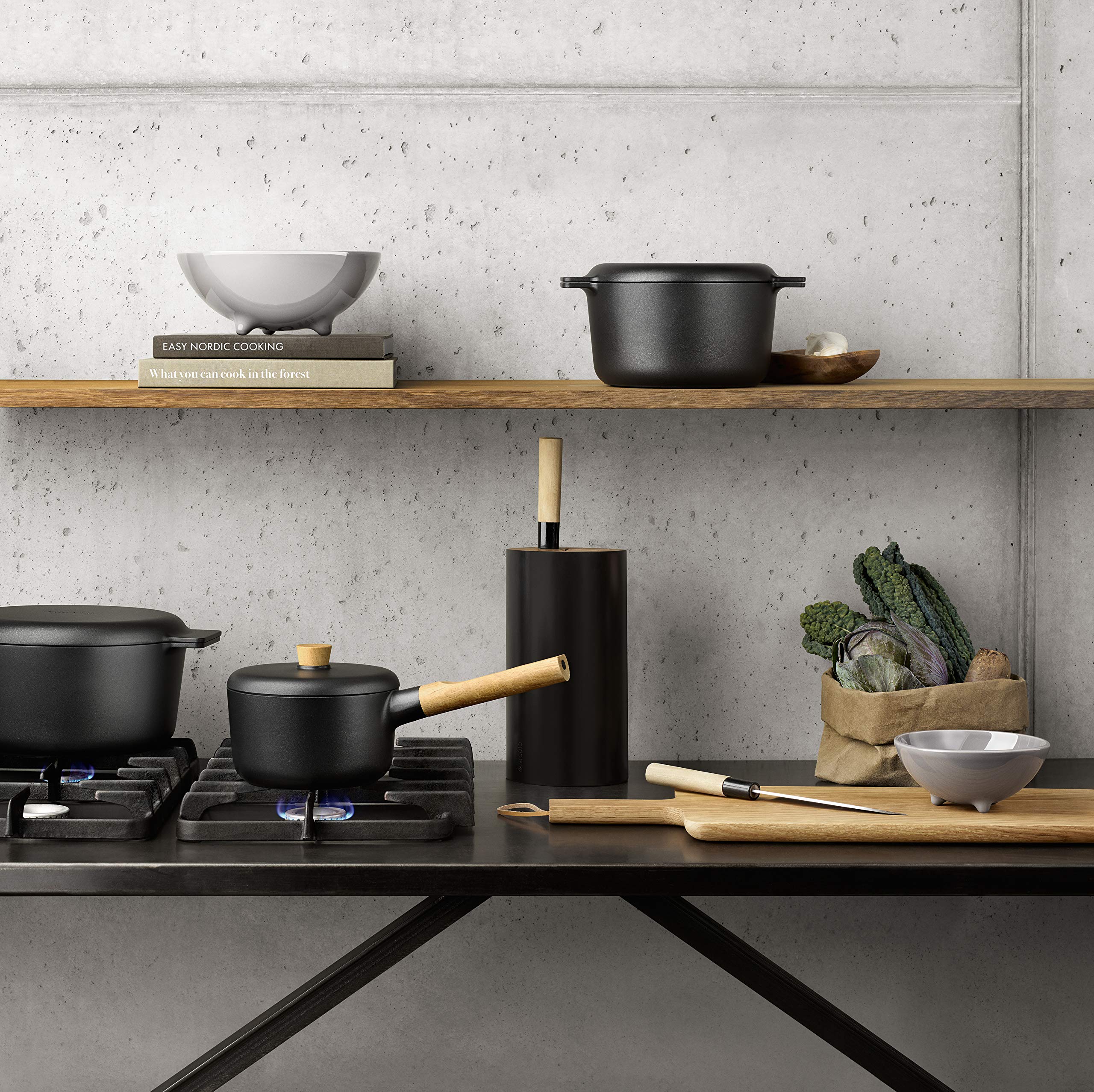 EVA SOLO | Nordic Kitchen Pot 3.1qt | Lightweight Aluminium, Easy Handling & Low Weight | Suitable for all Heat Sources – Including Induction | Easy to Clean | Danish Design, Functionality & Quality